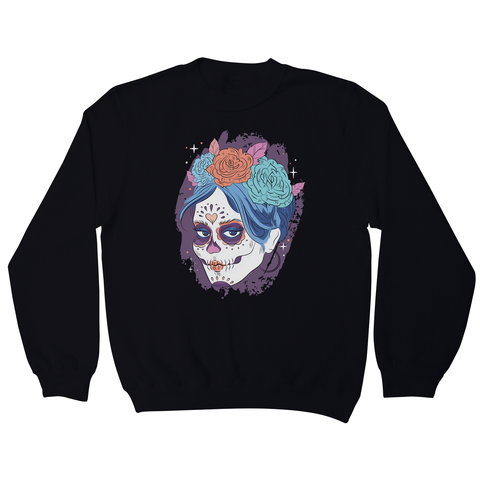Dia de los muertos skull sweatshirt - Graphic Gear