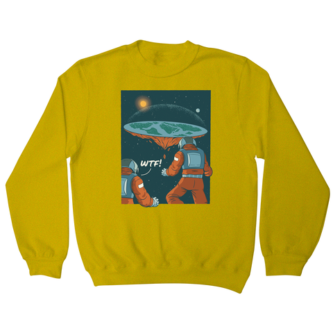 Flat earth astronauts sweatshirt - Graphic Gear