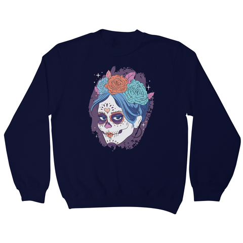 Dia de los muertos skull sweatshirt - Graphic Gear