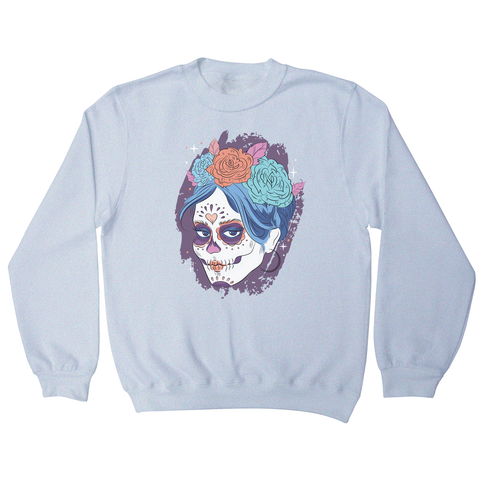 Dia de los muertos skull sweatshirt - Graphic Gear