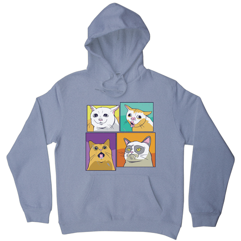 Meme cats hoodie - Graphic Gear