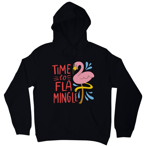 Time to fla mingle hoodie - Graphic Gear