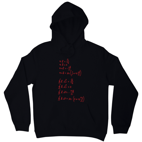 Physics formula hoodie - Graphic Gear