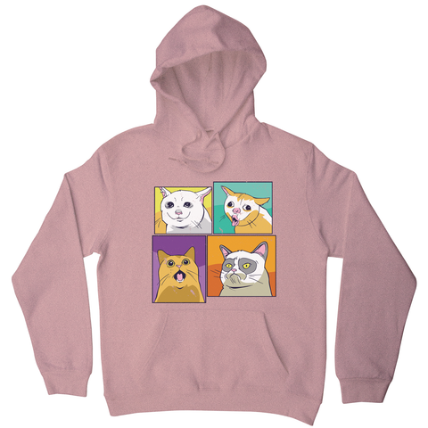 Meme cats hoodie - Graphic Gear