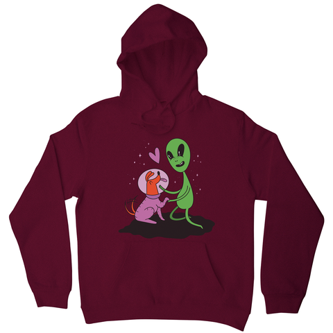 Alien dog hoodie - Graphic Gear