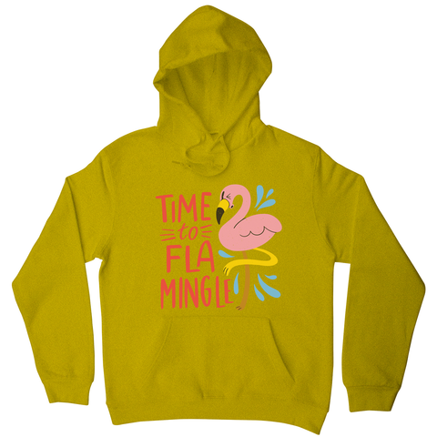 Time to fla mingle hoodie - Graphic Gear