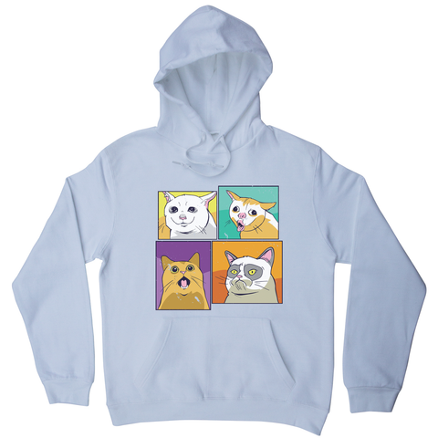 Meme cats hoodie - Graphic Gear