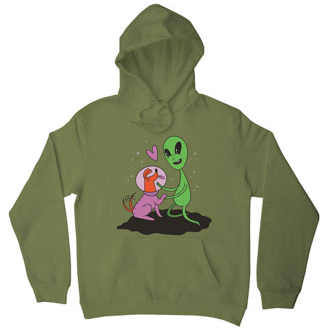 Alien dog hoodie - Graphic Gear