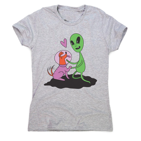 Alien dog women's t-shirt - Graphic Gear