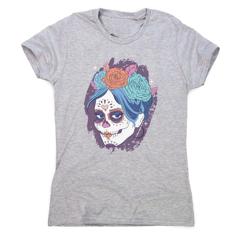 Dia de los muertos skull women's t-shirt - Graphic Gear