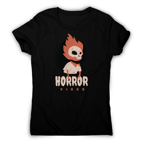 Horror vibes halloween women's t-shirt - Graphic Gear