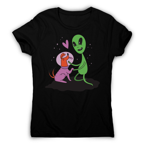 Alien dog women's t-shirt - Graphic Gear