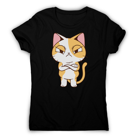 Angry kitten women's t-shirt - Graphic Gear