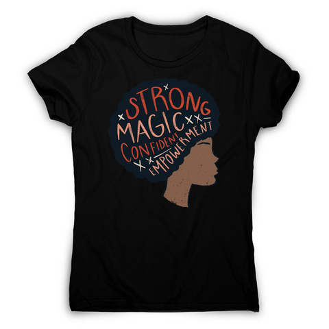 Proud afro woman quote women's t-shirt - Graphic Gear