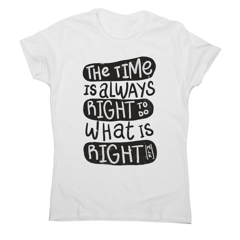 Do whats right women's t-shirt - Graphic Gear