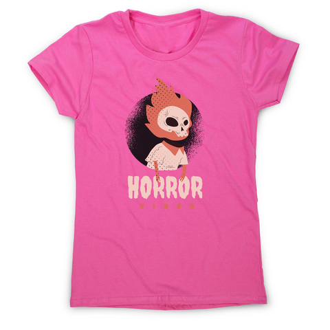 Horror vibes halloween women's t-shirt - Graphic Gear