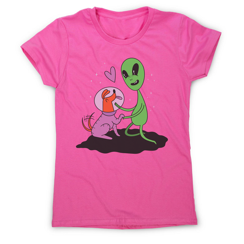 Alien dog women's t-shirt - Graphic Gear