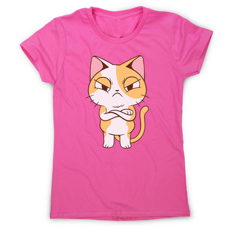 Angry kitten women's t-shirt - Graphic Gear