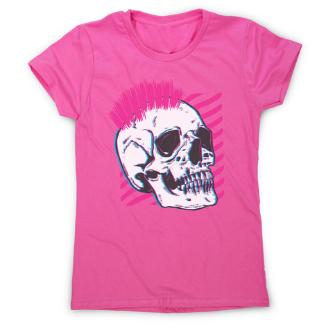 Punk skull glitch women's t-shirt - Graphic Gear
