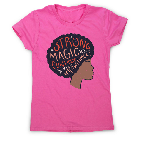 Proud afro woman quote women's t-shirt - Graphic Gear