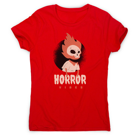 Horror vibes halloween women's t-shirt - Graphic Gear
