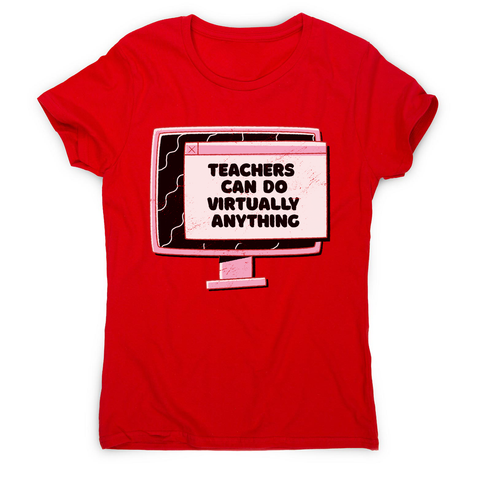 Virtual teachers women's t-shirt - Graphic Gear