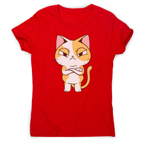Angry kitten women's t-shirt - Graphic Gear