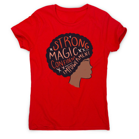 Proud afro woman quote women's t-shirt - Graphic Gear