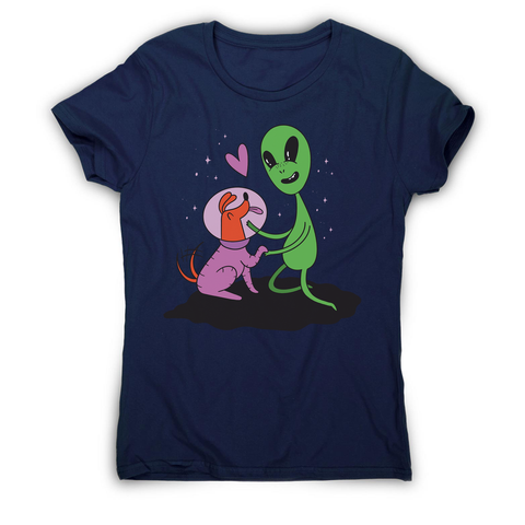 Alien dog women's t-shirt - Graphic Gear