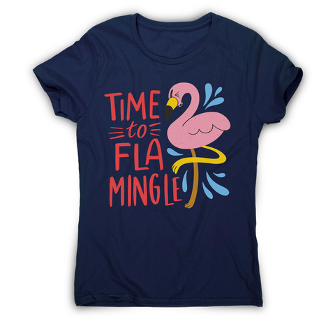 Time to fla mingle women's t-shirt - Graphic Gear