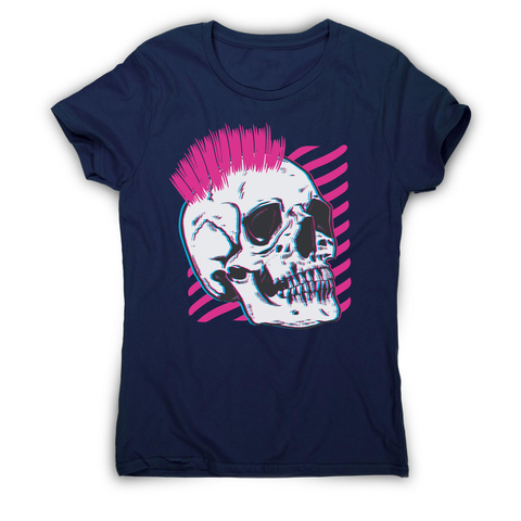 Punk skull glitch women's t-shirt - Graphic Gear