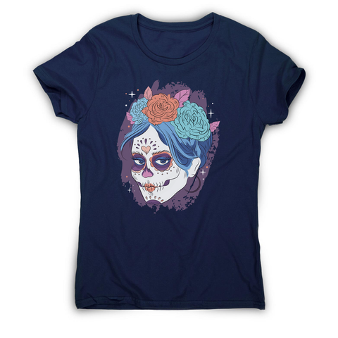 Dia de los muertos skull women's t-shirt - Graphic Gear