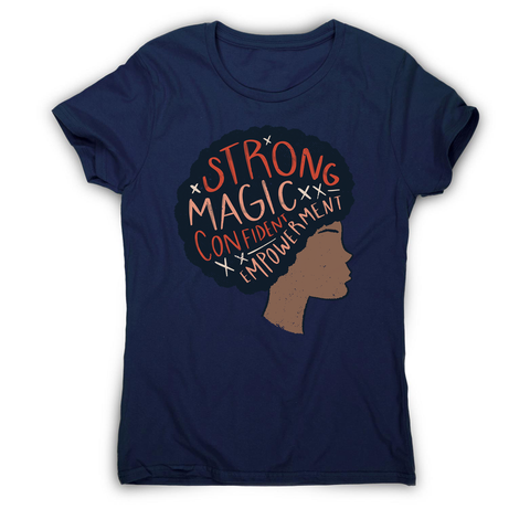 Proud afro woman quote women's t-shirt - Graphic Gear