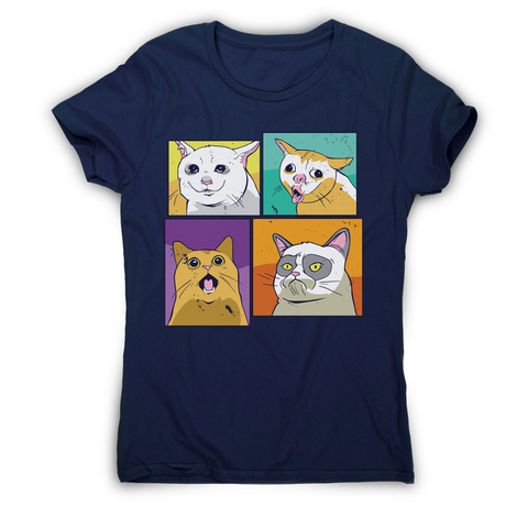 Meme cats women's t-shirt - Graphic Gear