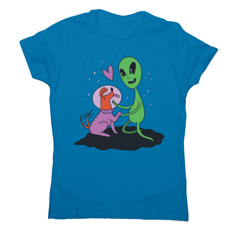 Alien dog women's t-shirt - Graphic Gear