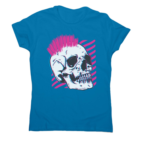 Punk skull glitch women's t-shirt - Graphic Gear
