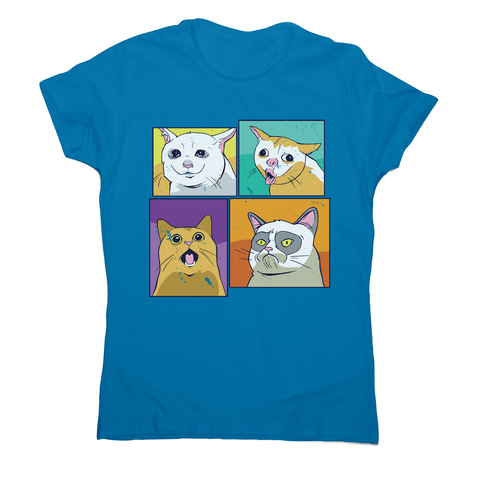 Meme cats women's t-shirt - Graphic Gear