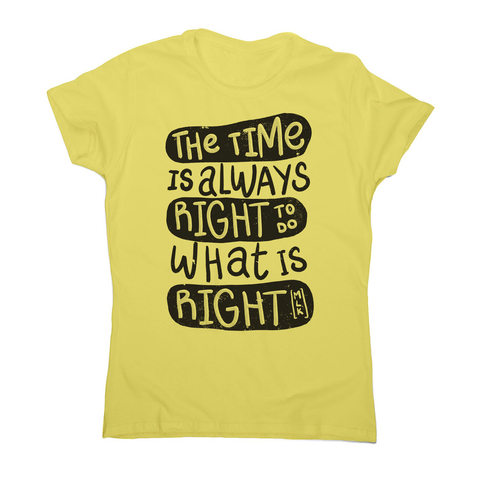 Do whats right women's t-shirt - Graphic Gear