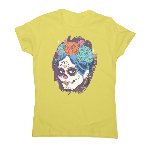 Dia de los muertos skull women's t-shirt - Graphic Gear