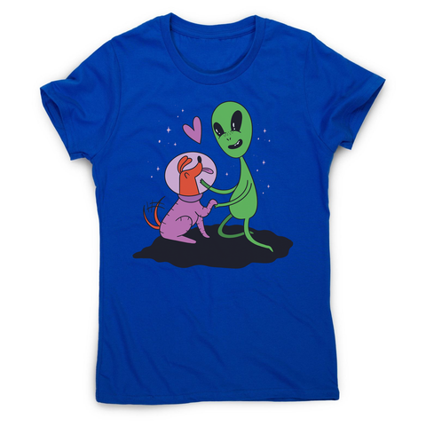 Alien dog women's t-shirt - Graphic Gear