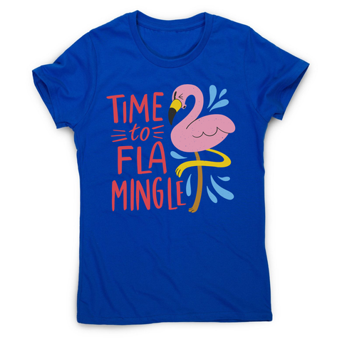 Time to fla mingle women's t-shirt - Graphic Gear