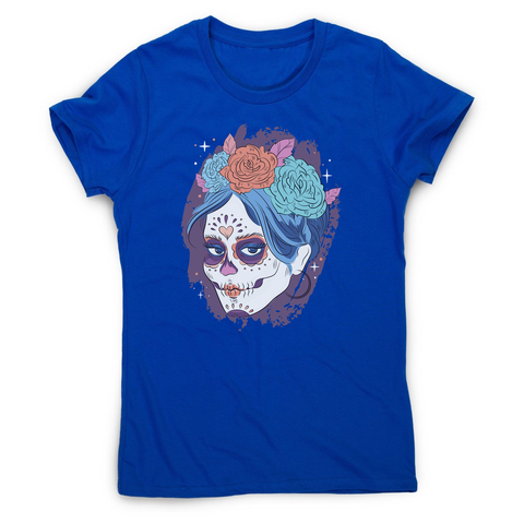 Dia de los muertos skull women's t-shirt - Graphic Gear