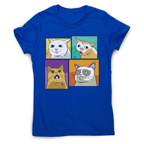 Meme cats women's t-shirt - Graphic Gear