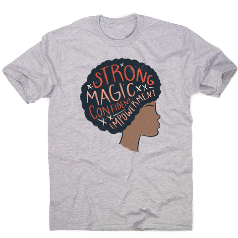 Proud afro woman quote men's t-shirt - Graphic Gear