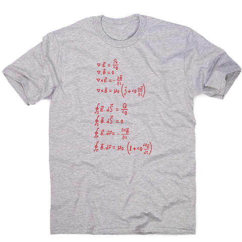 Physics formula men's t-shirt - Graphic Gear