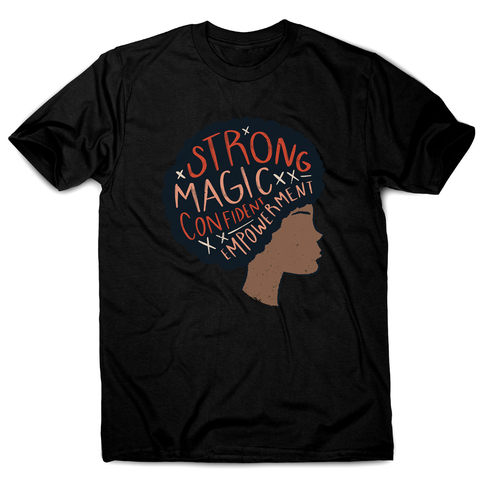 Proud afro woman quote men's t-shirt - Graphic Gear