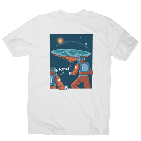 Flat earth astronauts men's t-shirt - Graphic Gear