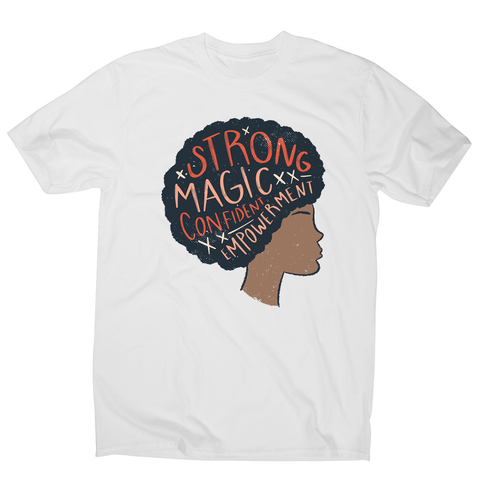 Proud afro woman quote men's t-shirt - Graphic Gear