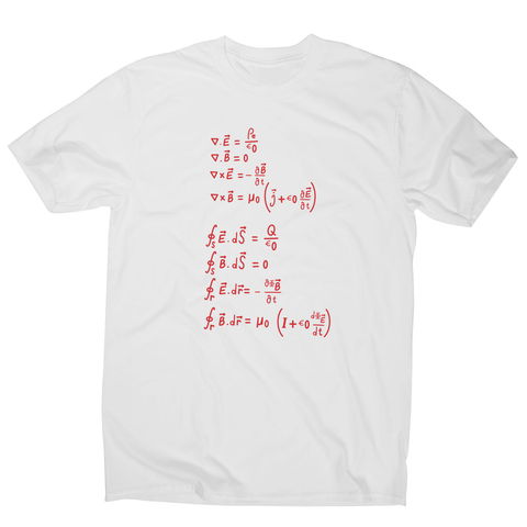 Physics formula men's t-shirt - Graphic Gear