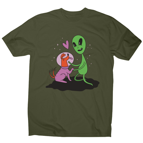 Alien dog men's t-shirt - Graphic Gear